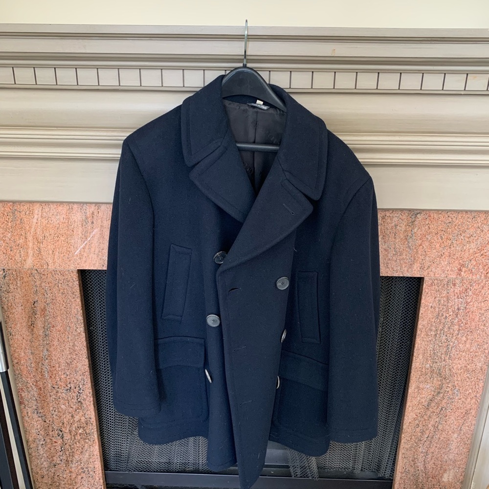 Burberry wool coat